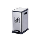 HU-0428005 Stainless Steel Trash Can