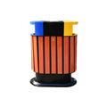 HY-0424019 Outdoor Stainless Steel Trash Can