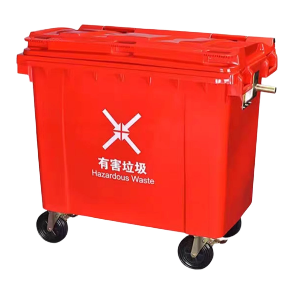 660L/1100L Plastic Trash Bin