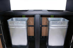 Wooden Trash Bin