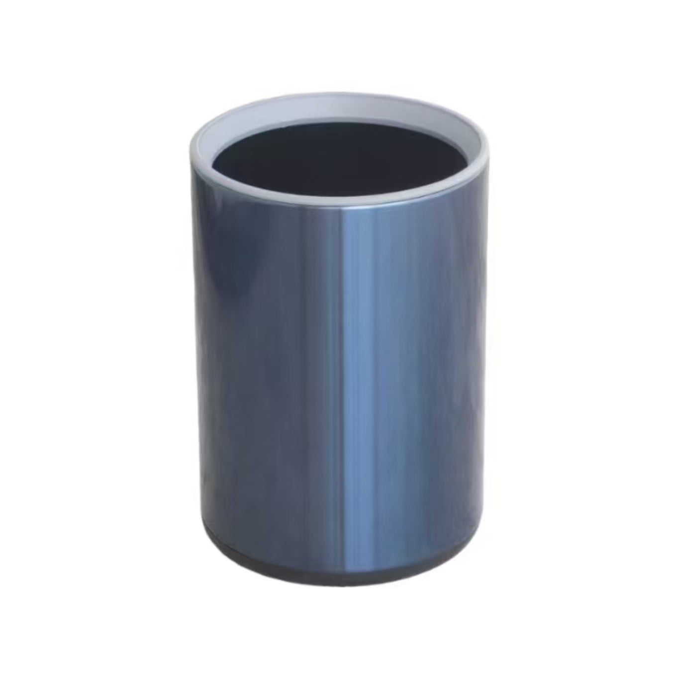 HY-0429006 Direct-dump Stainless Steel Trash Can(With grey ring)