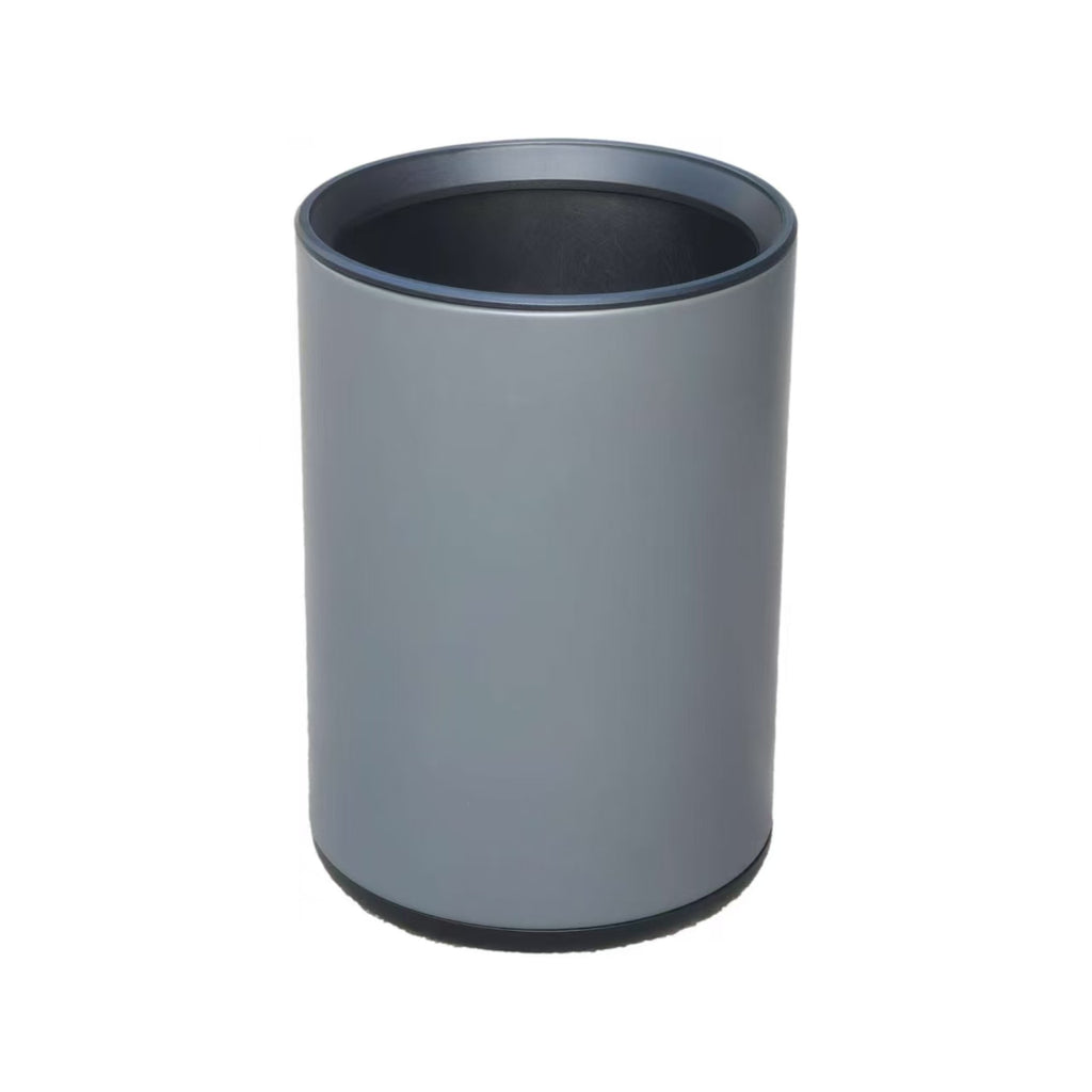 HY-0429005 Direct-dump Stainless Steel Trash Can(With black ring)