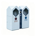 HY-0424027 Outdoor Stainless Steel Trash Can