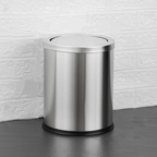 HY-0423004 Stainless Steel Flip Cover Trash Can