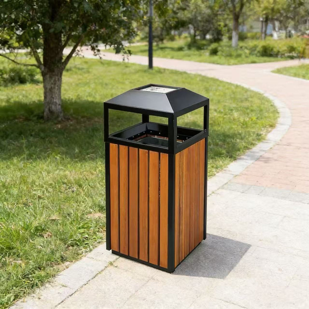 HY-26042309 Stainless steel trash can