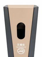 HY0260821-dual‑compartment waste‑sorting bin