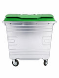 HY0814221-1,100-litre metal rubbish bin