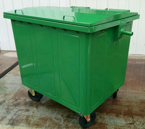 HY 0610001-660L/1100L Iron Trash Can
