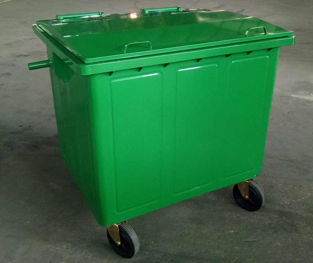 HY 0610001-660L/1100L Iron Trash Can