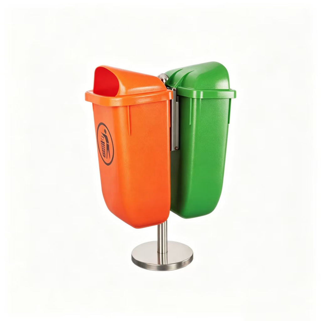 HY-0427009 Pole Mounted Trash Can