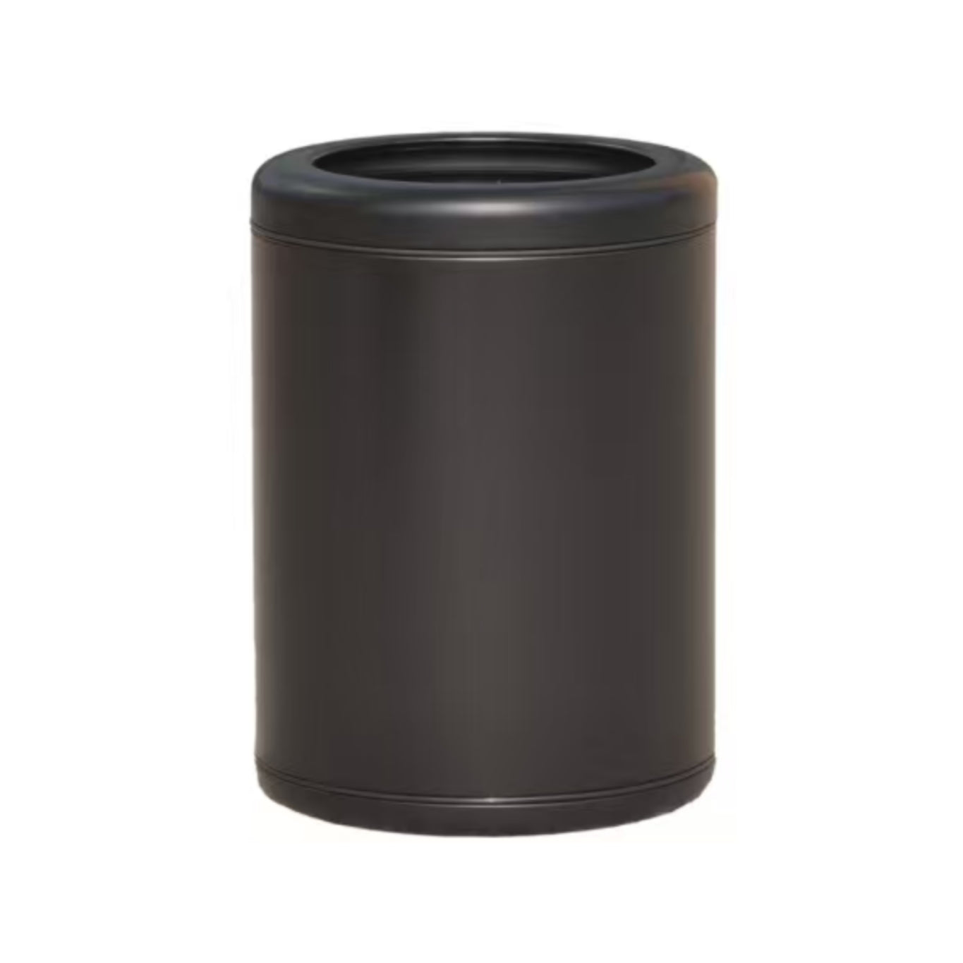 HY-0429008 Direct-dump Stainless Steel Trash Can(With color ring)