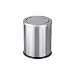 HY-0423004 Stainless Steel Flip Cover Trash Can