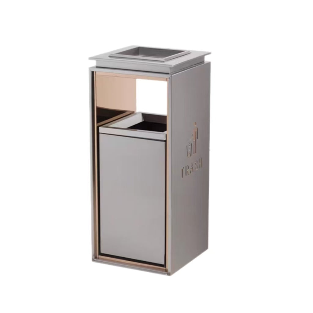 HY-0427003 Stainless Steel Trash Can