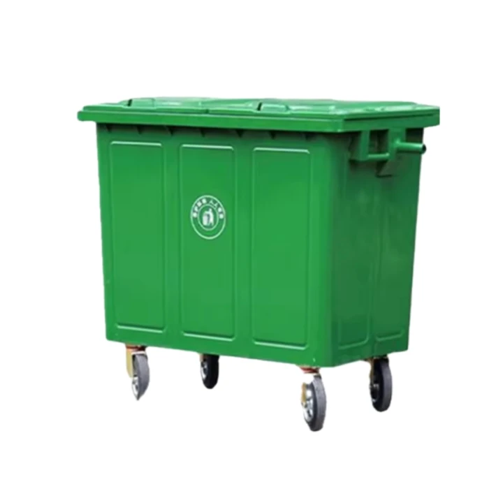 HY 0610001-660L/1100L Iron Trash Can