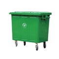HY 0610001-660L/1100L Iron Trash Can