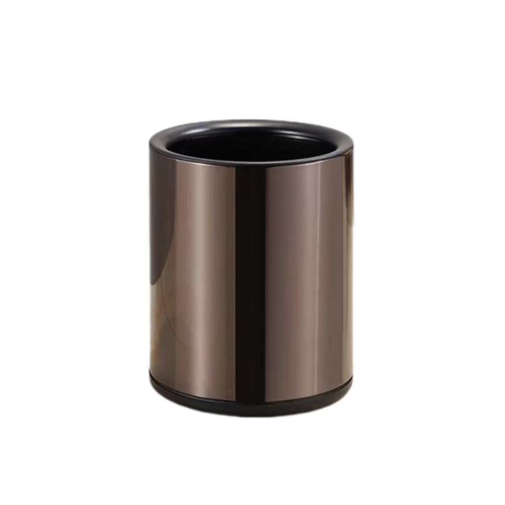 HY-0428015 Round Stainless Steel Trash Can