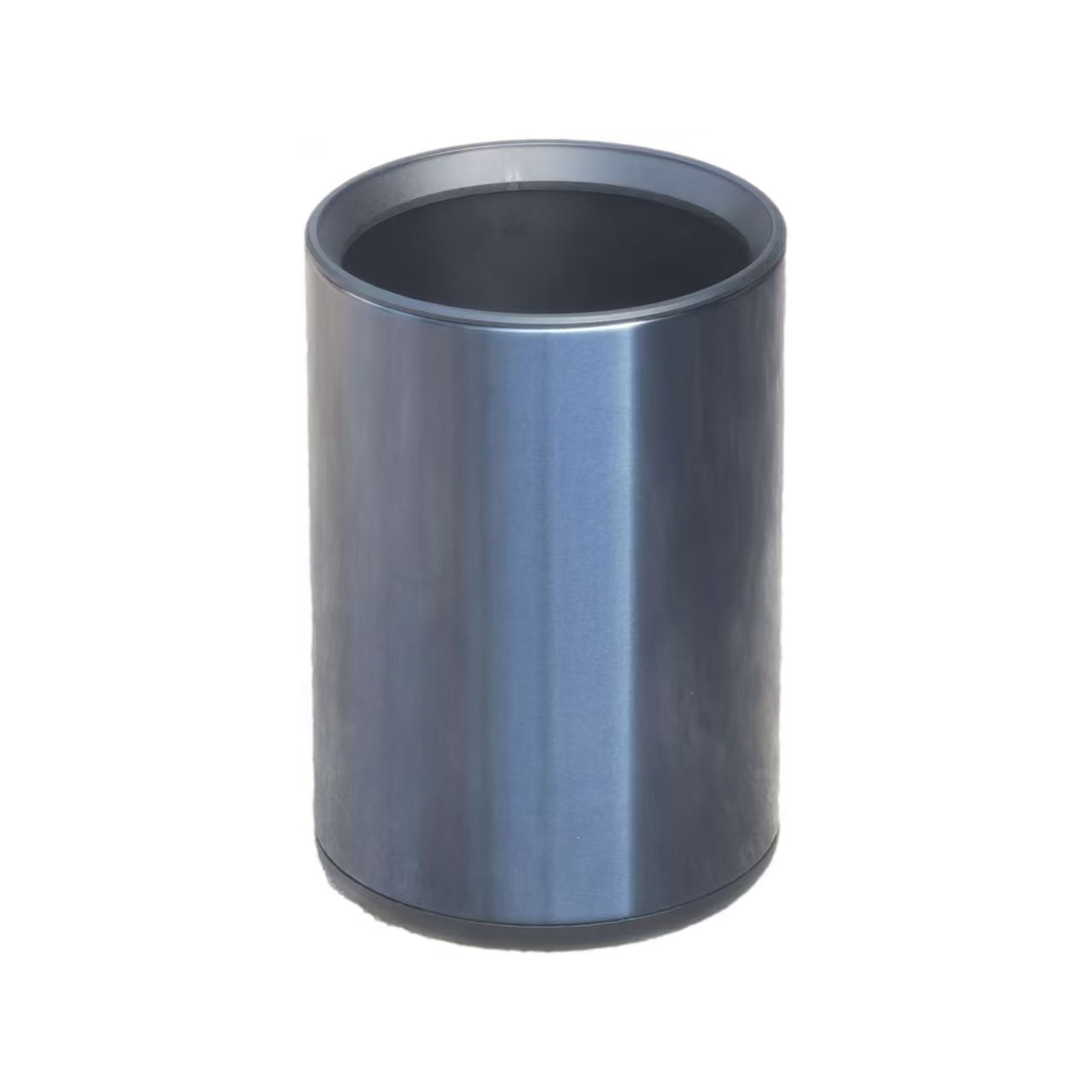 HY-0429005 Direct-dump Stainless Steel Trash Can(With black ring)