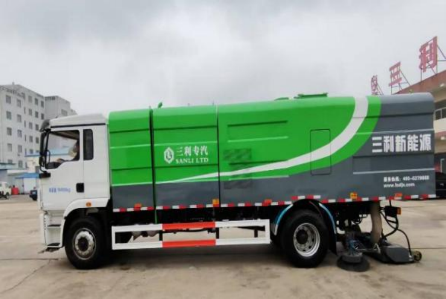 Sanli LSL5187TXSSXBEV New Energy Rotary Sweeper