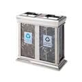 HY 0609001-Stainless Steel Marble Trash Can