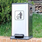 HU-0428005 Stainless Steel Trash Can