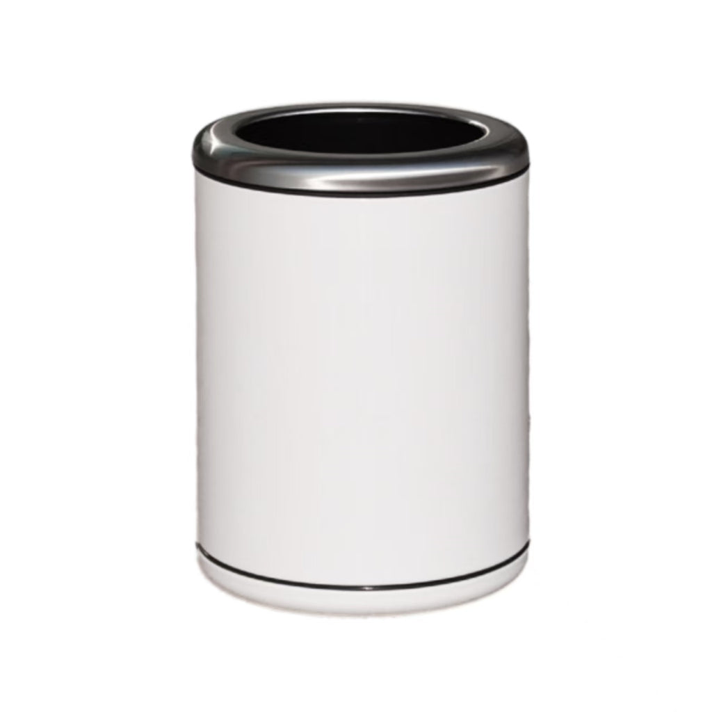 HY-0429007 Direct-dump Stainless Steel Trash Can(With steel ring)
