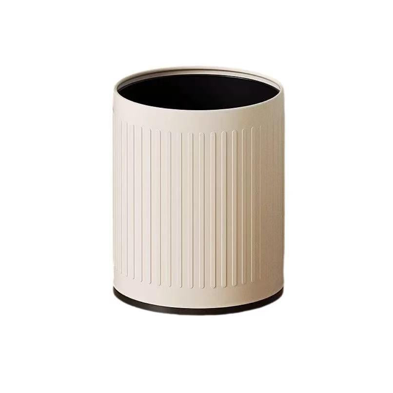 HY-0428003 Round Striped Trash Can